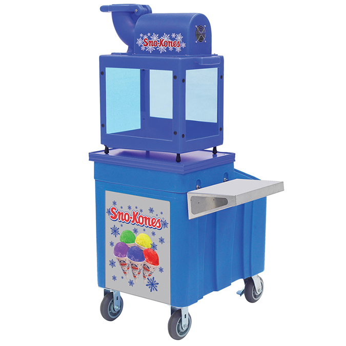 Sno Kone Machine with Cart