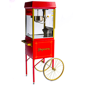 Popcorn Machine with Cart