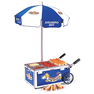 Table Top Hot Dog Cart