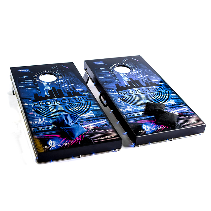 LED Cornhole