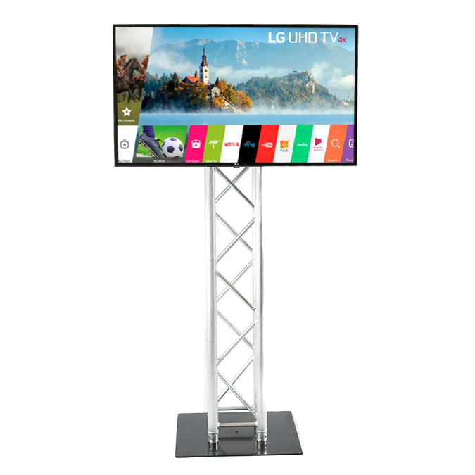 49" 4K TV on Trussing